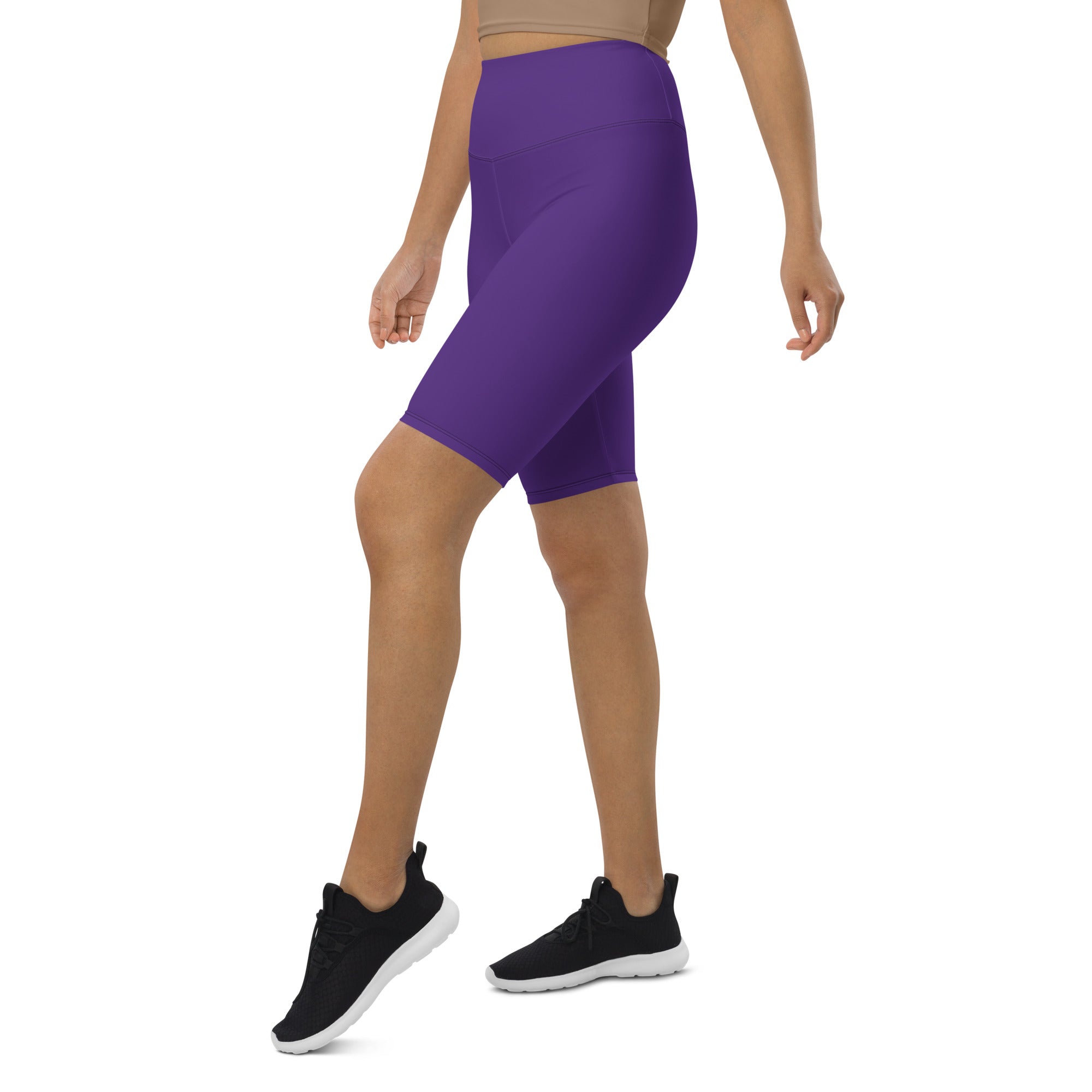 Violet Indigo Biker Shorts